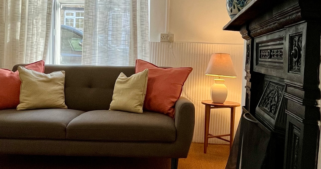 Traditional living space in Chipping Norton cottage